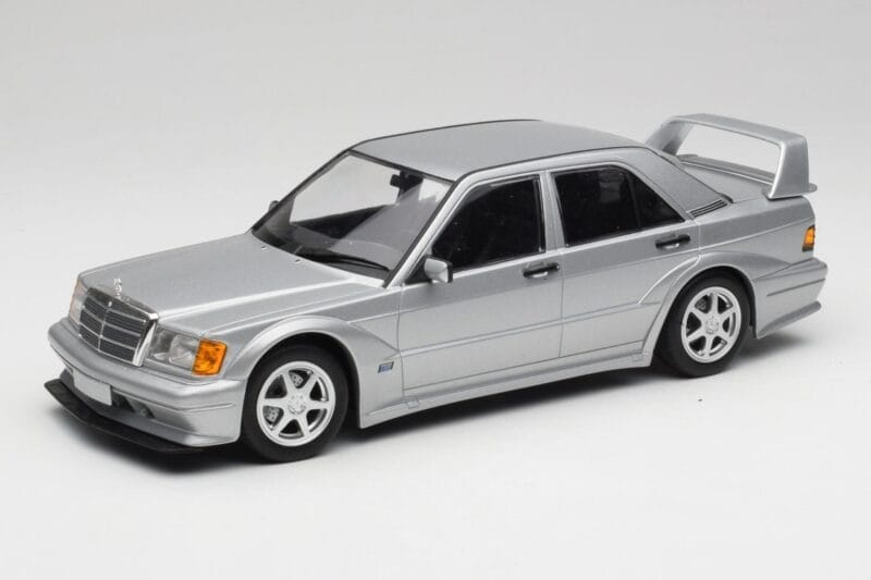 Mercedes 190E W201 2.5-16 EVO 2 Astral Silber Metallic Minichamps 1:18 155036101 Metall