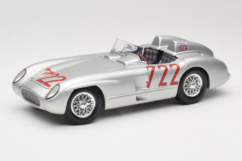 Mercedes 300 SLR W196S #722 S. Moss / D. Jenkinson Mille Miglia Winner 1955 Maisto 1:18 536887 Metall