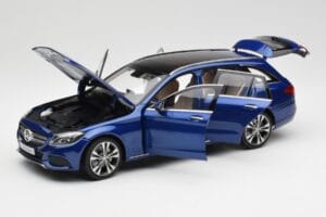Mercedes C-Class S205 T-Modell Brilliant Blau Metallic Norev 1:18 B66960257 Metall — Bild 2 von 8