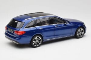 Mercedes C-Class S205 T-Modell Brilliant Blau Metallic Norev 1:18 B66960257 Metall — Bild 3 von 8