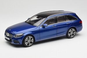 Mercedes C-Class S205 T-Modell Brilliant Blau Metallic Norev 1:18 B66960257 Metall