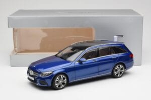 Mercedes C-Class S205 T-Modell Brilliant Blau Metallic Norev 1:18 B66960257 Metall — Bild 8 von 8
