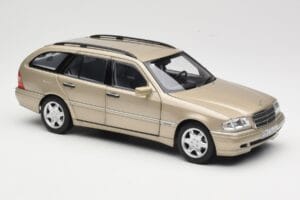 Mercedes C-Class T-Model W202 Smoke Silver Norev 1:18 183388 Metall — Bild 6 von 8