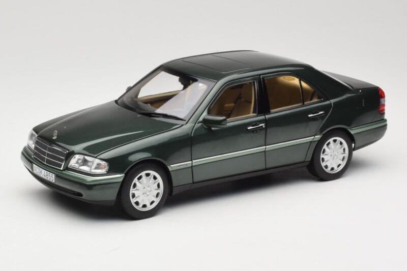 Mercedes C-Class W202 Malachite Green Norev 1:18 183372 Metall