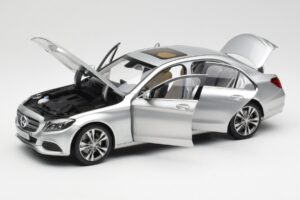 Mercedes C-Class W205 Iridium Silber Metallic Norev 1:18 B66960253 Metall — Bild 2 von 8