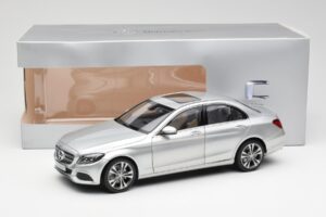 Mercedes C-Class W205 Iridium Silber Metallic Norev 1:18 B66960253 Metall — Bild 8 von 8