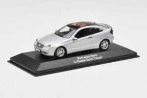 Mercedes C-Class W203 Sport Coupe Silber Minichamps 1:43 B66961916 Metall — Bild 2 von 4