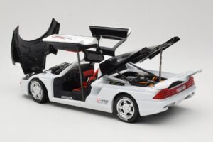 Mercedes C112 Sport Weiß & Schwarz Guiloy 1:18 68521 Metall — Bild 5 von 8