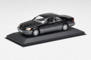 Mercedes C140 600 SEC Schwarz Minichamps 1:43 32600 Metall — Bild 2 von 4