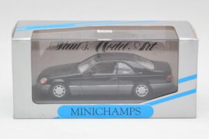 Mercedes C140 600 SEC Schwarz Minichamps 1:43 32600 Metall — Bild 4 von 4
