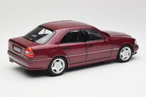 Mercedes AMG C36 W202 Almandine Rot Norev 1:18 B66040706 Metall — Bild 3 von 8
