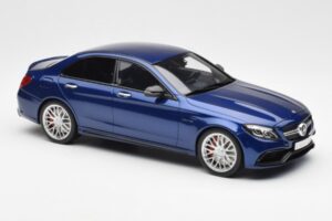 Mercedes AMG C63 S W205 Blau GT Spirit 1:18 ZM044 Resin — Bild 4 von 6