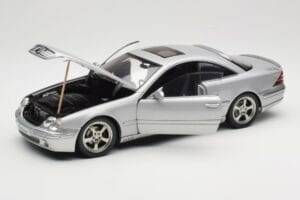 Mercedes CL500 C215 Lorinser Silver Metallic AUTOart 1:18 70121 Metall — Bild 2 von 8