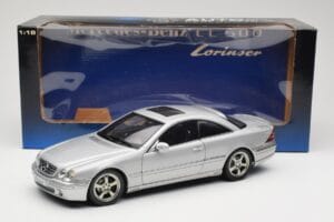 Mercedes CL500 C215 Lorinser Silver Metallic AUTOart 1:18 70121 Metall — Bild 8 von 8