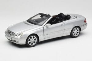 Mercedes CLK 500 Cabriolet Elegance A209 Silber Kyosho 1:18 B66962172 Metall