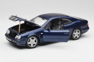 Mercedes CLK 55 AMG C209 Blau Metallic Anson 1:18 30343 Metall — Bild 2 von 8