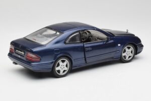 Mercedes CLK 55 AMG C209 Blau Metallic Anson 1:18 30343 Metall — Bild 3 von 8