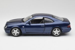 Mercedes CLK 55 AMG C209 Blau Metallic Anson 1:18 30343 Metall — Bild 4 von 8