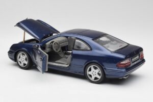 Mercedes CLK 55 AMG C209 Blau Metallic Anson 1:18 30343 Metall — Bild 5 von 8
