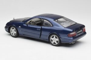 Mercedes CLK 55 AMG C209 Blau Metallic Anson 1:18 30343 Metall — Bild 7 von 8