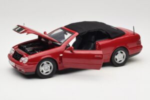 Mercedes CLK A208 Cabriolet Rot Anson 1:18 30338 Metall — Bild 2 von 8