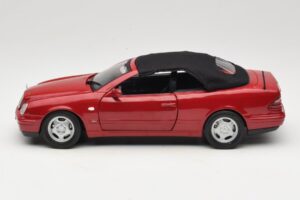 Mercedes CLK A208 Cabriolet Rot Anson 1:18 30338 Metall — Bild 4 von 8