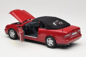 Mercedes CLK A208 Cabriolet Rot Anson 1:18 30338 Metall — Bild 5 von 8