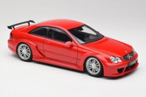 Mercedes CLK DTM AMG C209 Mars Rot Kyosho 1:18 08461R Metall — Bild 6 von 8