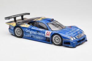 Mercedes CLK GTR #12 Original Teile FIA GT 1999 Maisto 1:18 56036 Metall — Bild 5 von 7