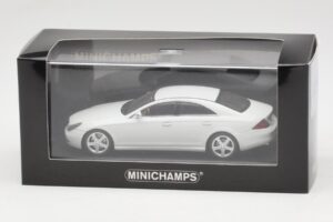 Mercedes CLS-Class C219 Linea Weiß Minichamps 1:43 436034300 Metall — Bild 4 von 4