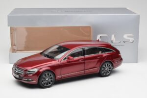 Mercedes CLS Shooting Brake X218 Thulite Rot Norev 1:18 B66960116 Metall — Bild 8 von 8