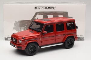 Mercedes G 500 W463 Rot Minichamps 1:18 110037101 Metall — Bild 8 von 8