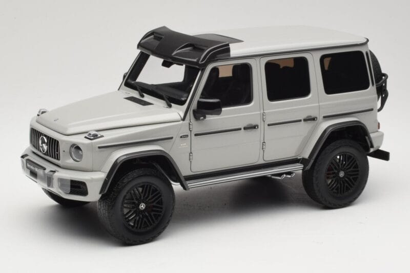 Mercedes G 63 AMG 4x4 Squared Arabian Grey Almost Real 1:18 820829 Metall