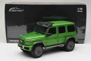 Mercedes G 63 AMG 4x4 Squared Green Hell Magno Almost Real 1:18 820821 Metall — Bild 8 von 8
