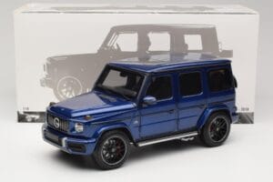 Mercedes G 63 AMG W463 Blue Metallic Minichamps 1:18 110037061 Metall — Bild 8 von 8