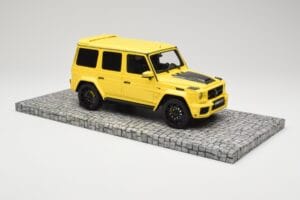 Mercedes Brabus 850 6.0 Widestar G63 W463 Electric Beam Yellow Minichamps 1:18 107032402 Metall — Bild 4 von 6