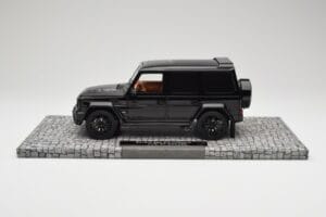Mercedes Brabus 850 6.0 Widestar G63 W463 Obsidian Black Metallic Minichamps 1:18 107032400 Metall — Bild 3 von 6