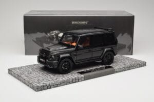 Mercedes Brabus 850 6.0 Widestar G63 W463 Obsidian Black Metallic Minichamps 1:18 107032400 Metall — Bild 6 von 6