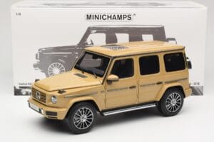 Mercedes G-Class G 500 W463A Solarbeam Yellow Metallic Minichamps 1:18 113037108 Metall — Bild 8 von 8