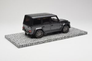 Mercedes G-Class W463 Brabus V12 800 Widestar Grau Minichamps 1:18 107032300 Metall — Bild 2 von 6