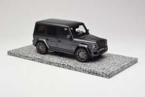 Mercedes G-Class W463 Brabus V12 800 Widestar Grau Minichamps 1:18 107032300 Metall — Bild 4 von 6
