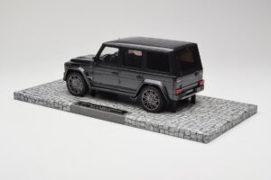 Mercedes G-Class W463 Brabus V12 800 Widestar Grau Minichamps 1:18 107032300 Metall — Bild 5 von 6