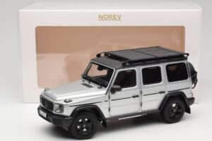 Mercedes G-Class W463 Iridium Silver Norev 1:18 183030 Metall — Bild 8 von 8