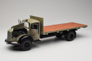 Mercedes L6600 Rungewagen Grau Schwarz Minichamps 1:18 109031050 Metall — Bild 2 von 8