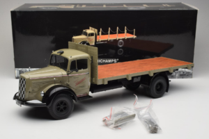 Mercedes L6600 Rungewagen Grau Schwarz Minichamps 1:18 109031050 Metall — Bild 8 von 8