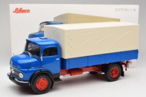 Mercedes L911 Blau Schuco 1:18 450044800 Metall — Bild 8 von 8