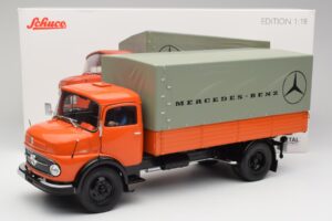 Mercedes L911 Orange Schuco 1:18 450044700 Metall — Bild 8 von 8