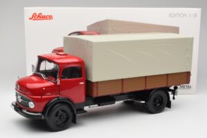 Mercedes L 911 Rot Schuco 1:18 450016400 Metall — Bild 8 von 8