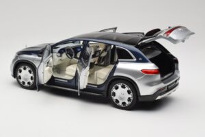 Mercedes Maybach EQS 680 V297 Blau NZG 1:18 1060/23 Metall — Bild 5 von 8
