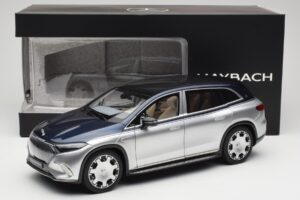 Mercedes Maybach EQS 680 V297 Blau NZG 1:18 1060/23 Metall — Bild 8 von 8